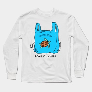 Save The Turtles Save The Ocean Long Sleeve T-Shirt